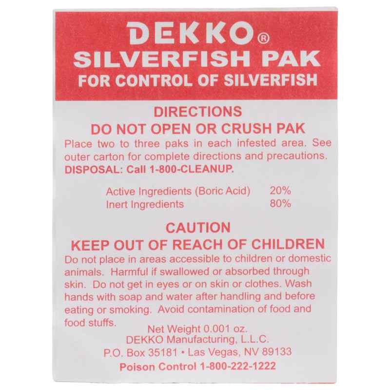 Dekko Silverfish Packs, Low Prices